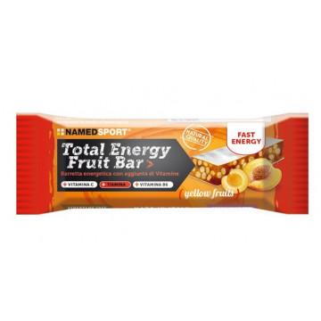 NAMED SPORT TOTAL ENERGY FRUIT BAR  YELLOW FRUITS BARRETTA ENERGETICA 35 GRAMMI