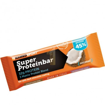 NAMED SPORT SUPER PROTEINBAR COCONUT BARRETTA IPERPROTEICA 70 GRAMMI 