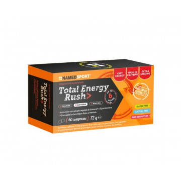 NAMED SPORT TOTAL ENERGY RUSH INTEGRATORE ENERGIZZANTE 60 COMPRESSE