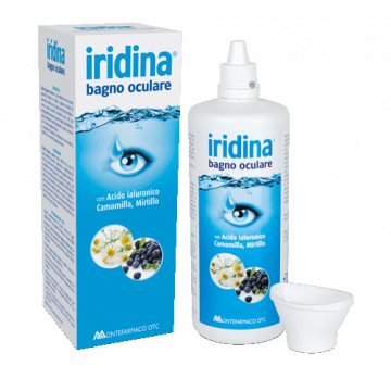 IRIDINA BAGNO OCULARE OCCHI ARROSSATI E STANCHI 120 ML