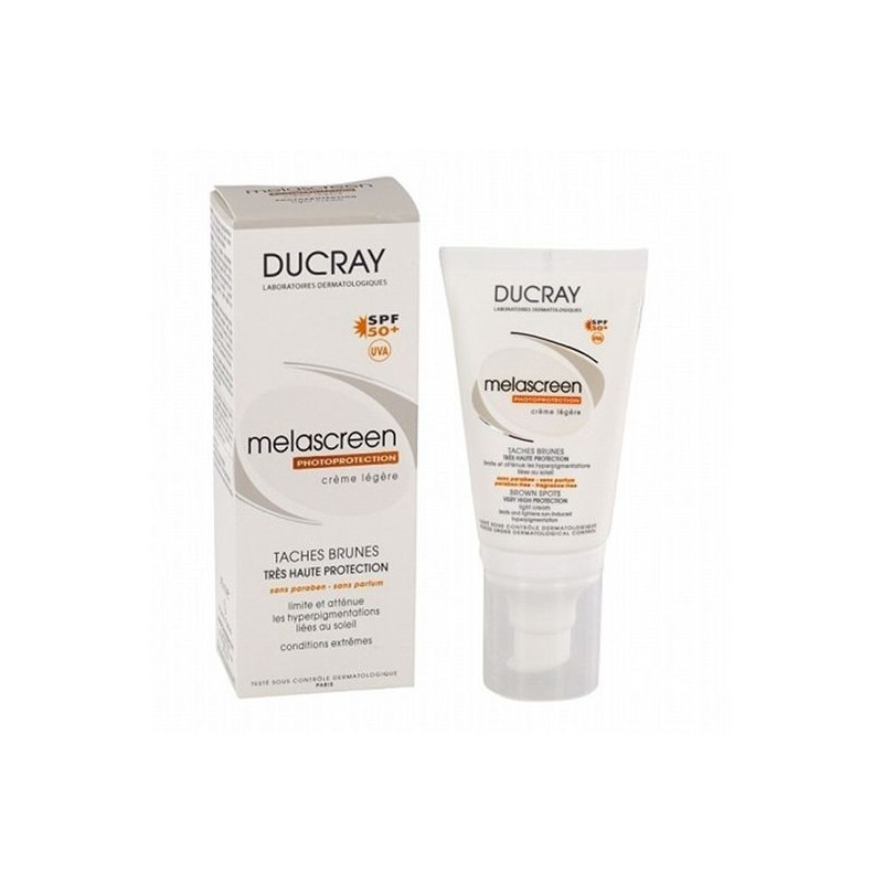 DUCRAY MELASCREEN UV SPF50+ CREMA LEGGERA ANTIMACCHIE 40ML DUCRAY MELASCREEN UV SPF50+ CREMA LEGGERA ANTIMACCHIE 40ML