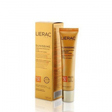 LIERAC SUNISSIME FLUIDO SOLARE PER IL VISO SPF50+ ANTI-ETÀ GLOBALE 40ML