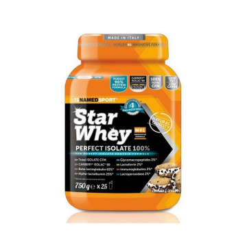 NAMED SPORT STAR WHEY ISOLATE COOKIES & CREAM INTEGRATORE PROTEINE 750 GRAMMI