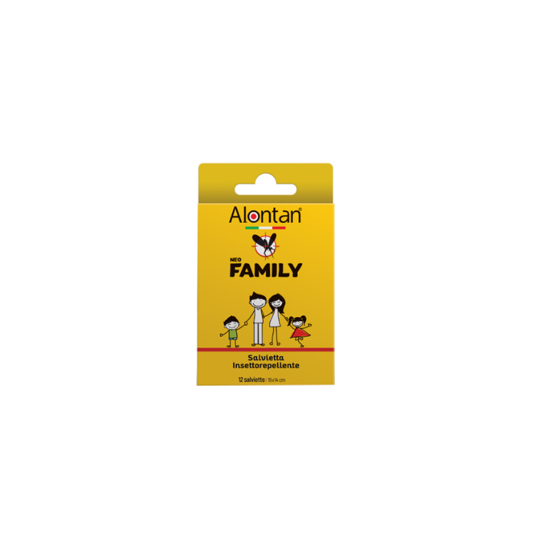 PIETRASANTA PHARMA ALONTAN NEO FAMILY SALVIETTE 12 PEZZI PIETRASANTA PHARMA ALONTAN NEO FAMILY SALVIETTE 12 PEZZI