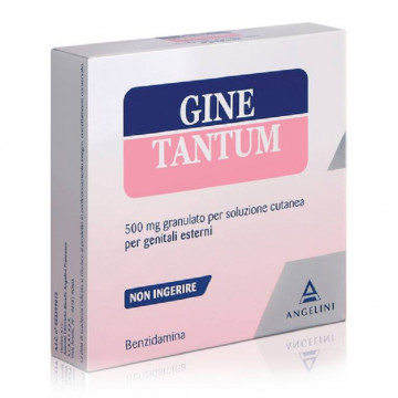 GINETANTUM TRATTAMENTO VULVOVAGINITI 10 BUSTINE VAGINALI 500 MG