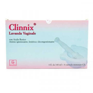 CLINNIX LAVANDA VAGINALE 4 FLACONCINI 140 ML