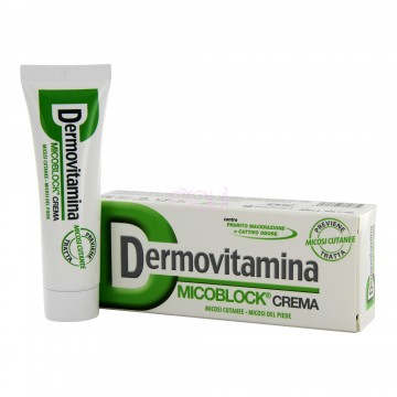 DERMOVITAMINA MICOBLOCK CREMA MICOSI CUTANEE E DEL PIEDE 30 ML