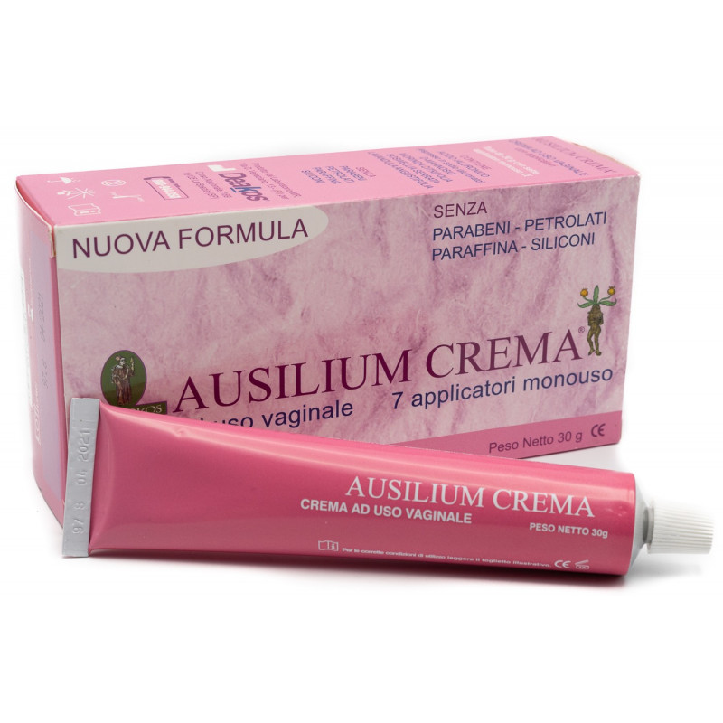 AUSILIUM CREMA VAGINALE LUBRIFICANTE 30 GRAMMI AUSILIUM CREMA VAGINALE LUBRIFICANTE 30 GRAMMI