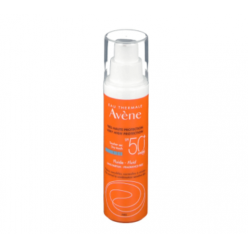 AVENE SOLARE FLUIDO VISO 50+ PROTEZIONE MOLTO ALTA SENZA PROFUMO 50 ML