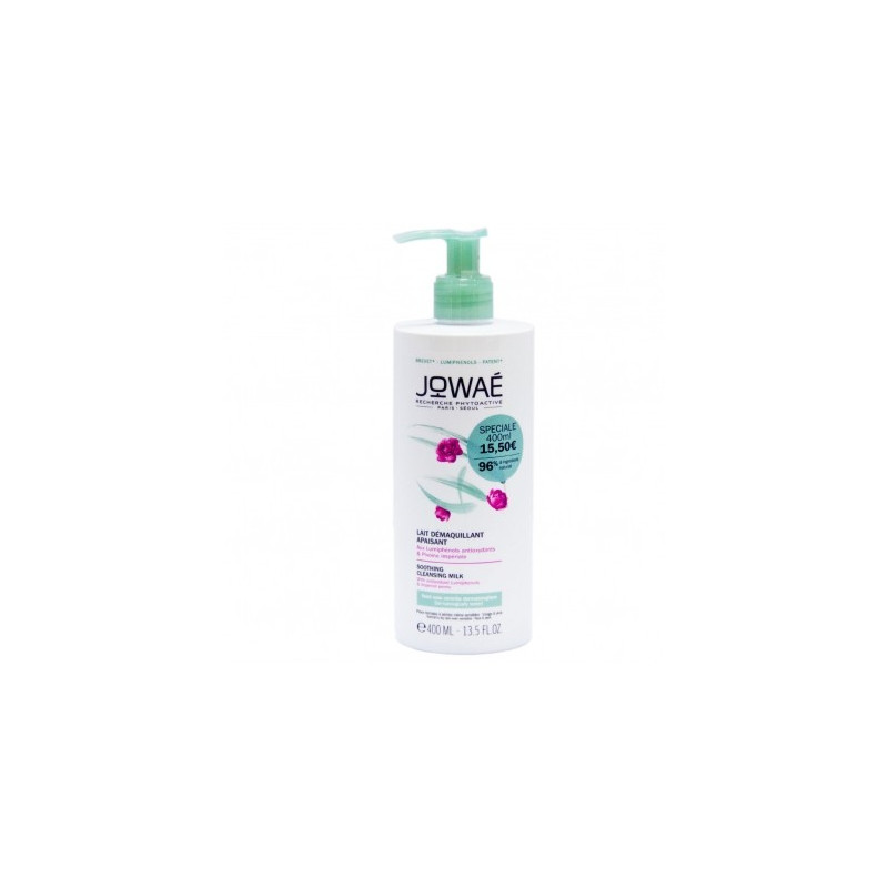 JOWAE LATTE STRUCCANTE LENITIVO VISO 400 ML JOWAE LATTE STRUCCANTE LENITIVO VISO 400 ML