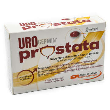 UROGERMIN PROSTATA INTEGRATORE VIE URINARIE 30 SOFTGEL