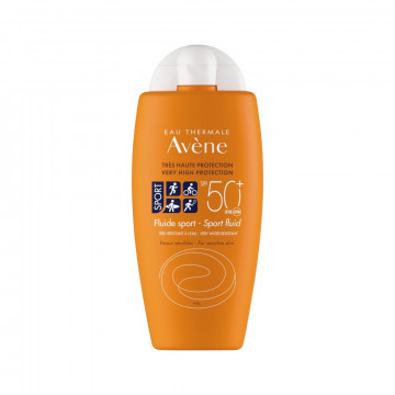 AVENE EAU THERMALE  FLUIDO SPORT SPF50+ PROTEZIONE SOLARE MOLTO ALTA 100 ML