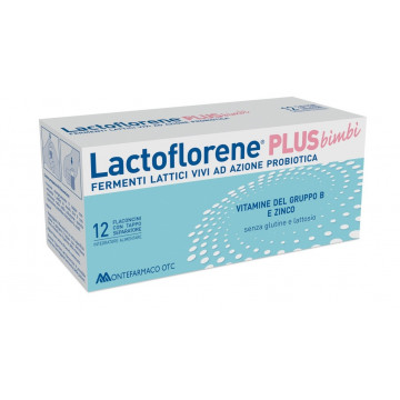 LACTOFLORENE PLUS BIMBI INTEGRATORE FERMENTI LATTICI 12 FLACONCINI