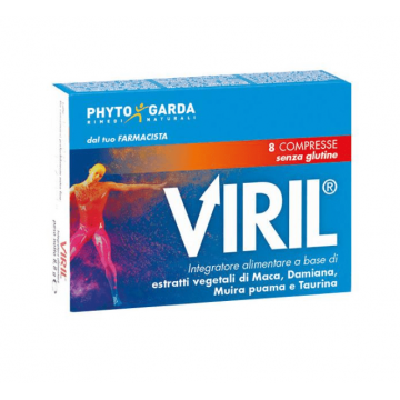 VIRIL CONTRO LA STANCHEZZA E LA RIDUZIONE DELLA LIBIDO 8 COMPRESSE