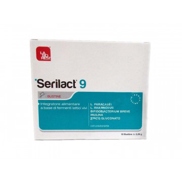 SERILACT 9 INTEGRATORE FERMENTI LATTICI 10 BUSTINE