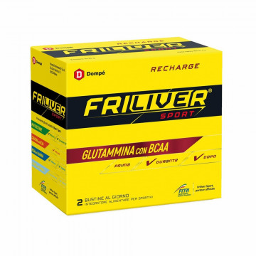 RILIVER SPORT RECHARGE 8 BUSTINE GLUTAMMINA CON BCAA