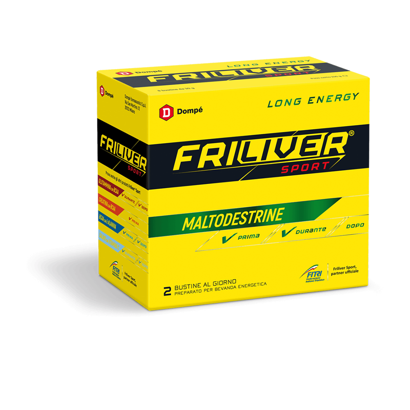 FRILIVER SPORT LONG ENERGY 8 BUSTINE CON MALTODESTRINE FRILIVER SPORT LONG ENERGY 8 BUSTINE CON MALTODESTRINE