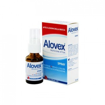 ALOVEX PROTEZIONE ATTIVA SPRAY ANTI AFTE E STOMATITI 15 ML