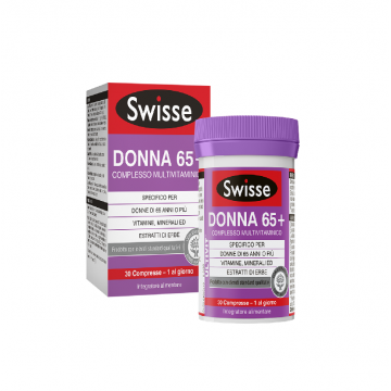 SWISSE DONNA 65+ INTEGRATORE MULTIVITAMINICO 30 COMPRESSE