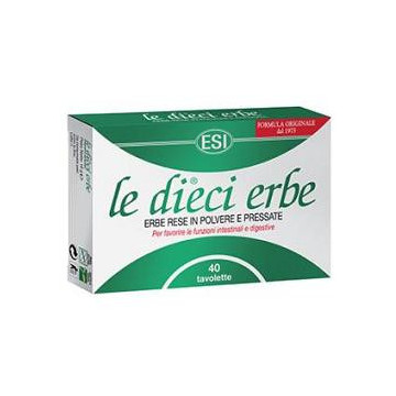 LE DIECI ERBE 40TAV BLIST