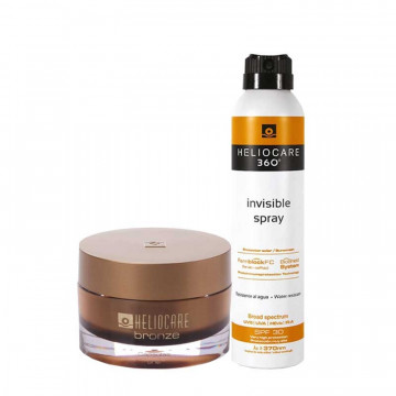 PROMO HELIOCARE - BIPACK HELIOCARE BRONZE + HELIOCARE INVISIBLE SPRAY SPF 30 200 ml