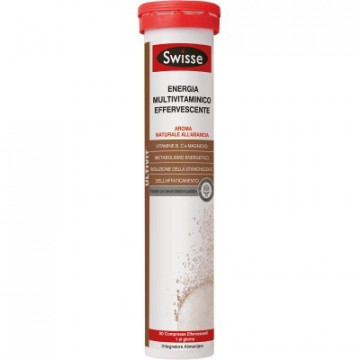 SWISSE ENERGIA INTEGRATORE MULTIVITAMINICO EFFERVESCENTE 20 COMPRESSE