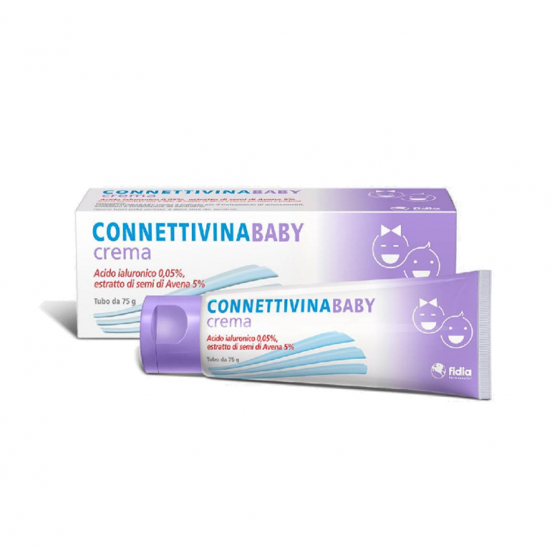 CONNETTIVINA BABY CREMA IDRATANTE E LENITIVA 75 GRAMMI CONNETTIVINA BABY CREMA IDRATANTE E LENITIVA 75 GRAMMI