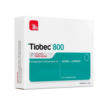 TIOBEC 800 INTEGRATORE ANTIOSSIDANTE 10 BUSTINE FAST-SLOW