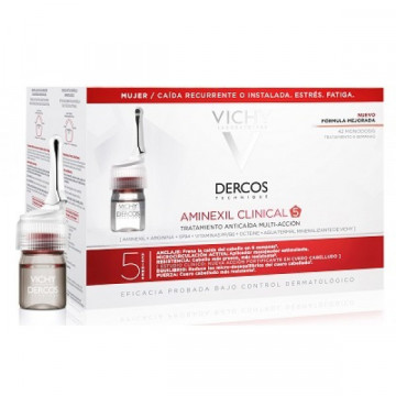 VICHY DERCOS AMINEXIL INTESIVE 5 TRATTAMENTO ANTICADUTA DONNA 21 FIALE