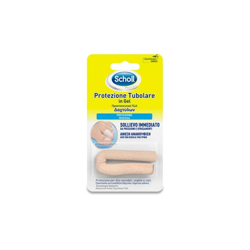 Dr. scholl gelactiv protezione tubolare mani e piedi unghie incarnite