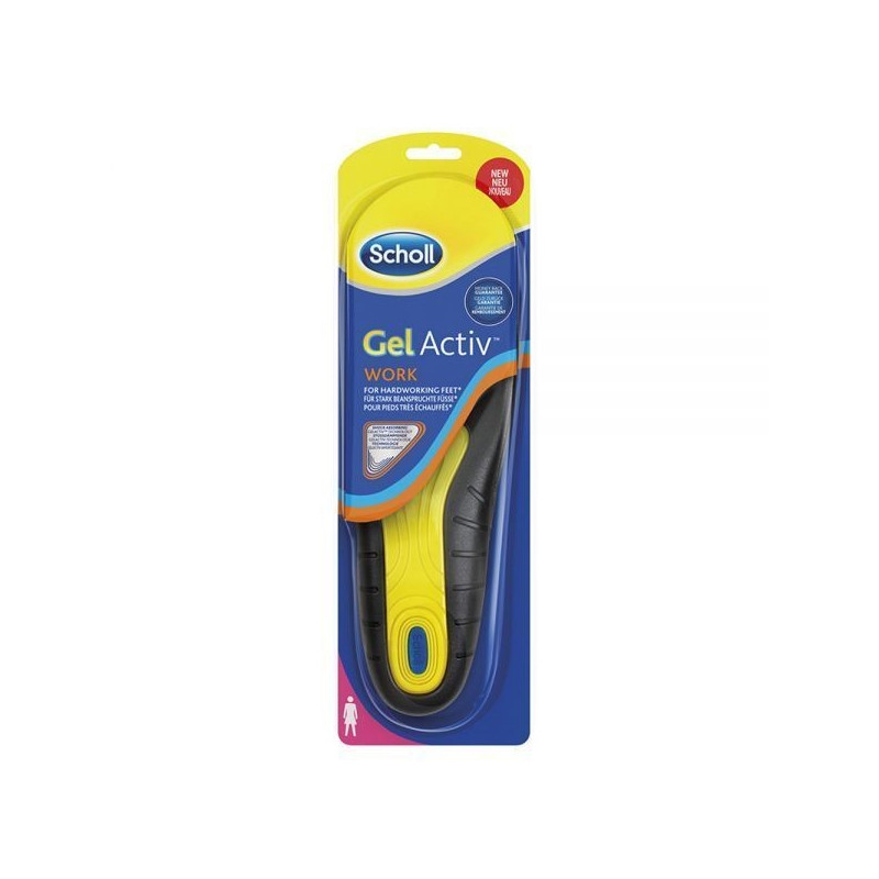 SCHOLL GEL ACTIV WORK SOLETTA DONNA MISURE 38-42 SCHOLL GEL ACTIV WORK SOLETTA DONNA MISURE 38-42