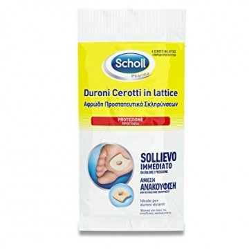 SCHOLL CEROTTI IN LATTICE PROTEZIONE DURONI 4 CEROTTI