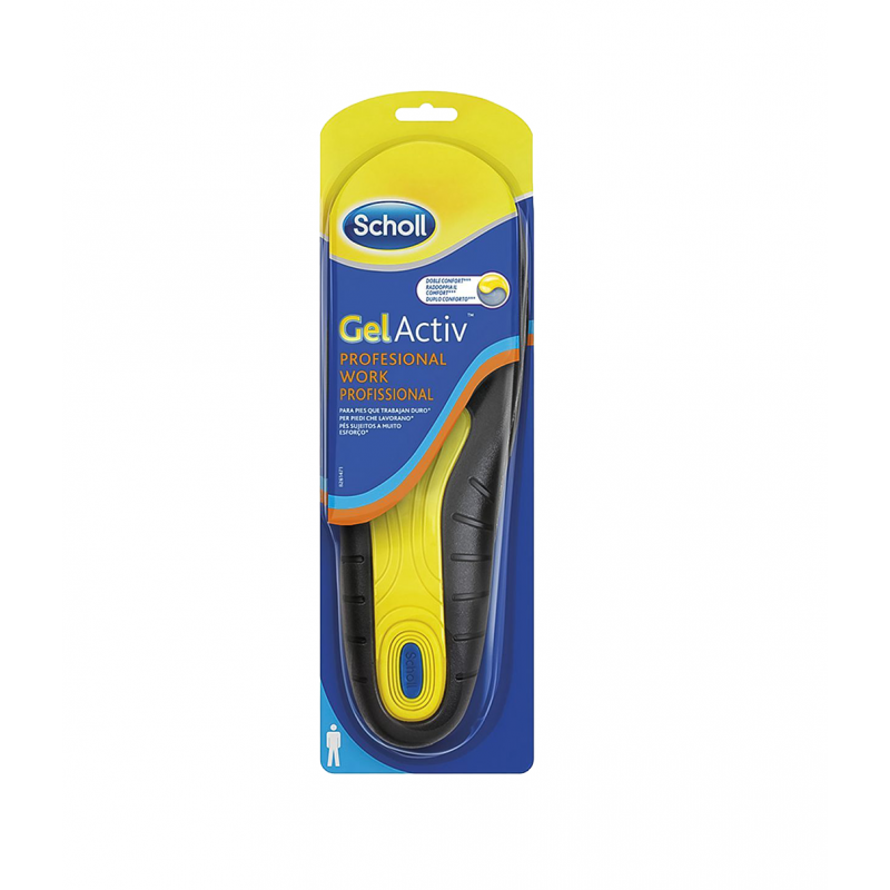SCHOLL GEL ACTIV WORK SOLETTA UOMO SCHOLL GEL ACTIV WORK SOLETTA UOMO
