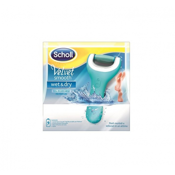 SCHOLL VELVET SMOOTH WET AND DRY ROLL RICARICABILE PER PEDICURE