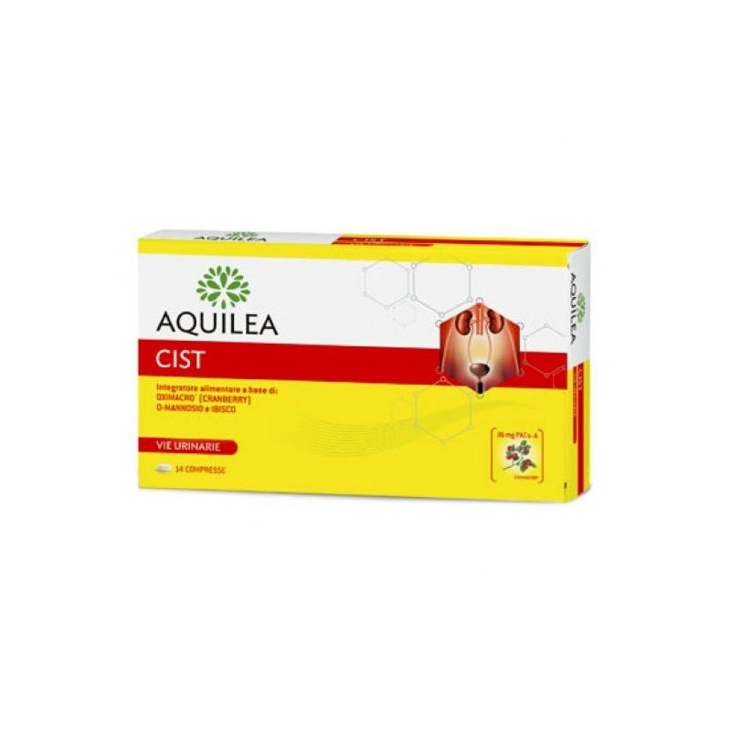 AQUILEA CIST INTEGRATORE FUNZIONALITÀ VIE URINARIE 14 COMPRESSE AQUILEA CIST INTEGRATORE FUNZIONALITÀ VIE URINARIE 14 COMPRESSE