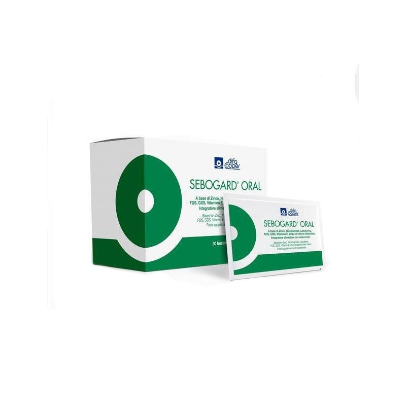 SEBOGARD ORAL INTEGRATORE PER LA PELLE 30 BUSTINE SEBOGARD ORAL INTEGRATORE PER LA PELLE 30 BUSTINE