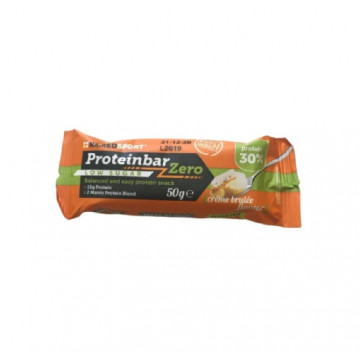 NAMED SPORT PROTEINBAR ZERO BARRETTA CREME BRULÈE 50 GRAMMI