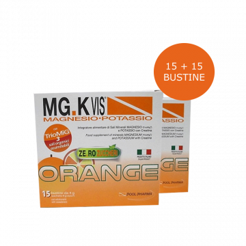 MGK VIS ORANGE ZERO ZUCCHERI INTEGRATORE STANCHEZZA 15+15 BUSTINE