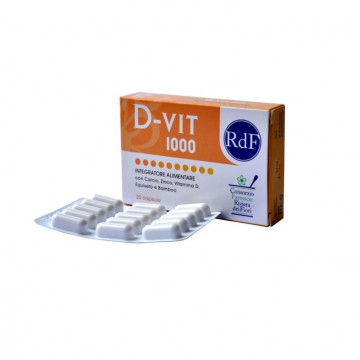 D VIT 1000 30 CAPSULE INTEGRATORE ALIMENTARE CON ZINCO E VITAMINA D