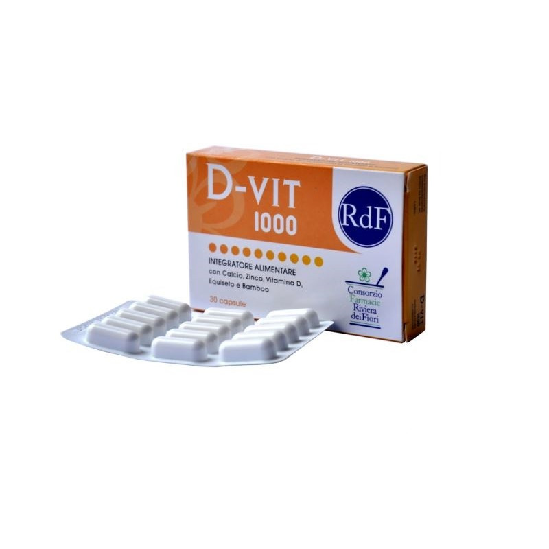D VIT 1000 30 CAPSULE INTEGRATORE ALIMENTARE CON ZINCO E VITAMINA D D VIT 1000 30 CAPSULE INTEGRATORE ALIMENTARE CON ZINCO E VITAMINA D