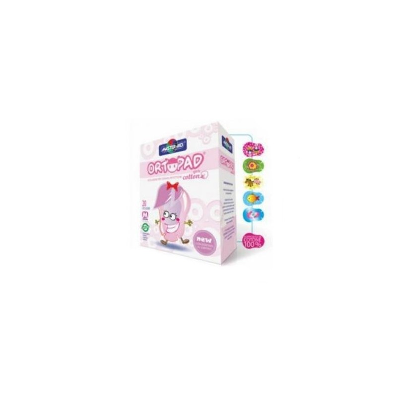 ORTOPAD COTTON GIRLS CEROTTO OCCLUSORE ORTOTTICO MEDIUM 20 PEZZI ORTOPAD COTTON GIRLS CEROTTO OCCLUSORE ORTOTTICO MEDIUM 20 PEZZI