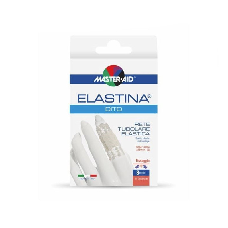 M-AID ELASTINA RETE TUBOLARE ELASTICA IPOALLERGENICA PER LE DITA 1 PEZZO M-AID ELASTINA RETE TUBOLARE ELASTICA IPOALLERGENICA PER LE DITA 1 PEZZO