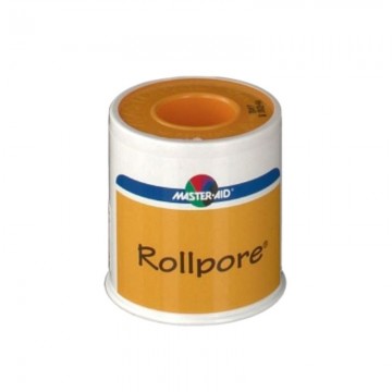 M AID ROLLPORE CEROTTO IN TNT PER FISSAGGIO MEDICAZIONI 5M X 5CM