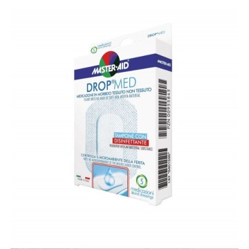 M AID DROP MED 10X10 CM MEDICAZIONE AUTOADESIVA STERILE 5 PEZZI