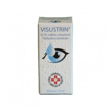 VISUSTRIN 0,1% COLLIRIO PER OCCHI ARROSSATI E PRURITO 100MG/100ML 10 ML