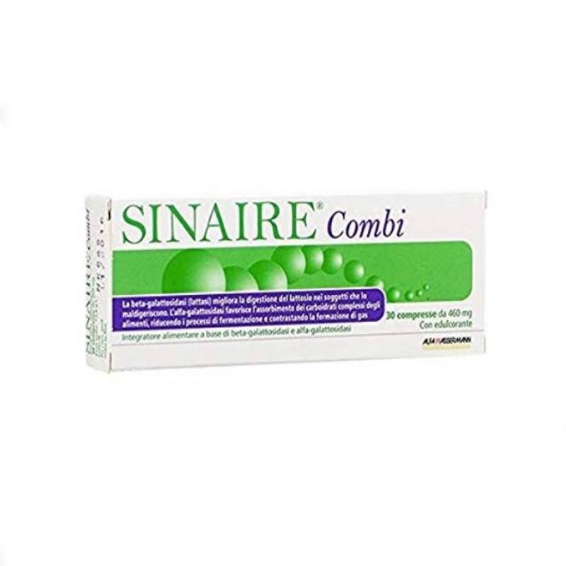 SINAIRE COMBI INTEGRATORE CONTRO IL GAS INTESTINALE 30 COMPRESSE SINAIRE COMBI INTEGRATORE CONTRO IL GAS INTESTINALE 30 COMPRESSE