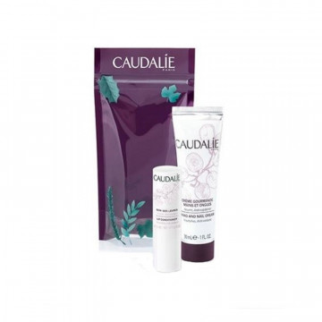 CAUDALIE DUO INVERNO GOLOSO CREMA MANI E UNGHIE + TRATTAMENTO LABBRA