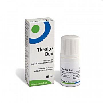 THEALOZ DUO SOLUZIONE OCULARE IDRATANTE E LUBRIFICANTE 10 ML