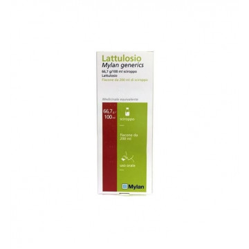 LATTULOSIO MYLAN 66,7 G/ 100 ML SCIROPPO LASSATIVO 200 ML