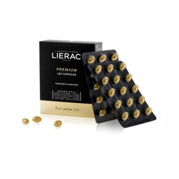 LIERAC PREMIUM LES CAPSULES INTEGRATORE ANTI-ETÀ GLOBALE 30 CAPSULE